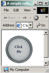 Image of Button in a Browser